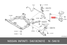 NISSAN 54618-CN01E