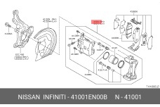 NISSAN 41001-EN00B