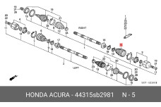 HONDA 44315-SB2-981