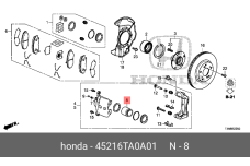HONDA 45216-TA0-A01