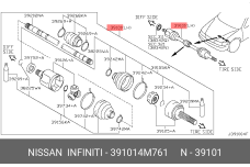 NISSAN 39101-4M761