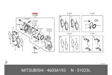 MITSUBISHI 4605A193