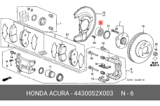 HONDA 44300-S2X-003