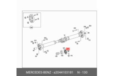 MERCEDES-BENZ A 204 410 31 81