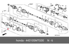 HONDA 44310-SMT-G00