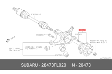SUBARU 28473-FL020