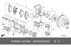 HONDA 45002-SEA-E01