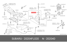 SUBARU 20204-FL020