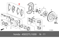 HONDA 45022-TL1-G00