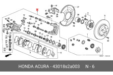 HONDA 43018-S2A-003