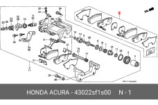 HONDA 43022-SF1-S00