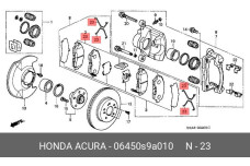 HONDA 06450-S9A-010