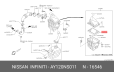 NISSAN AY120-NS011