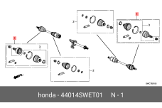 HONDA 44014-SWE-T01