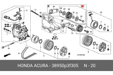 HONDA 38950-P3F-305