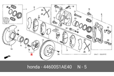 HONDA 44600-S1A-E40