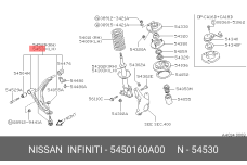 NISSAN 54501-60A00
