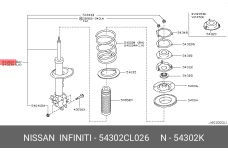 NISSAN 54302-CL026