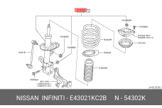 NISSAN E4302-1KC2B