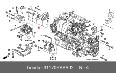 HONDA 31170-RAA-A02