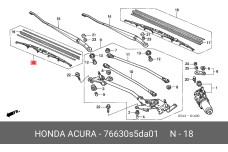 HONDA 76630-S5D-A01