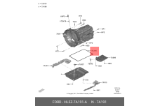 FORD HL3Z-7A191-A