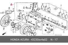 HONDA 43230-SV4-A02
