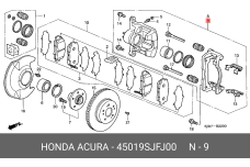 HONDA 45019-SJF-J00