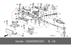 HONDA 53685-SWC-G01