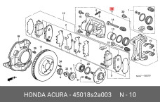 HONDA 45018-S2A-003