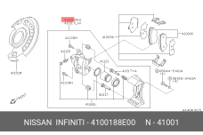 NISSAN 41001-88E00
