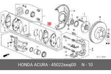 HONDA 45022-SEA-J00