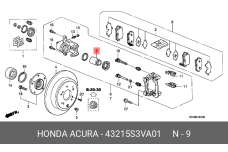 HONDA 43215-S3V-A01