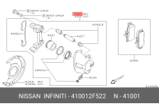 NISSAN 41001-2F522