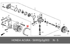HONDA 56992-P3G-003