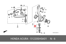 HONDA 51220-SH0-A01