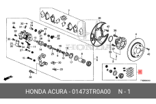 HONDA 01473-TR0-A00
