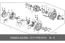 HONDA 31111-PD1-014