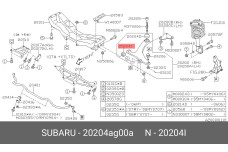 SUBARU 20204-AG00A