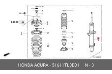 HONDA 51611-TL3-E01