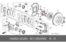 HONDA 90113-SD4-900