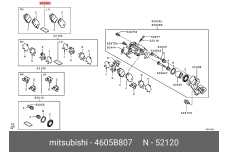 MITSUBISHI 4605B807