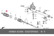 HONDA 53537-SP0-003