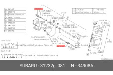 SUBARU 31232-GA081