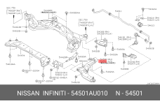 NISSAN 54501-AU010