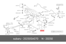 SUBARU 20250-SA070