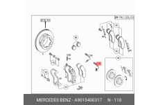 MERCEDES-BENZ A 901 540 03 17