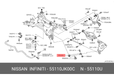 NISSAN 55110-JK00C