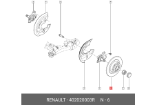 RENAULT 40 20 200 03R