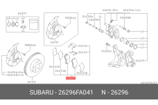 SUBARU 26296-FA041